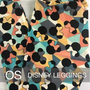 Minnie Mouse Disney Lularoe Leggings OS One Size BRAND NEW Animal Kingdom